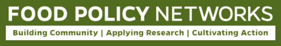 Food Policy Networks (Building Community, Applying Research, Cultivating Action) logo